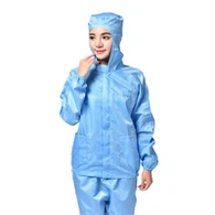 হুডের সাথে অ্যান্টি-স্ট্যাটিক পোশাকের স্যুট